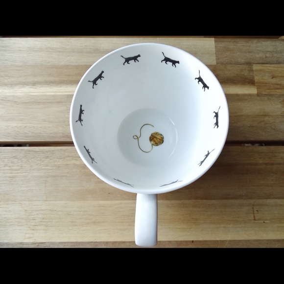 Cappuccino Latte Cat Mug: bone China - Picture 3 of 4